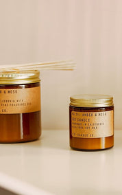 Candle No.11 Amber & Moss Mini