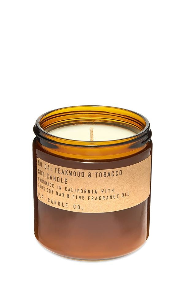 Candle No.4 Teakwood & Tobacco Large