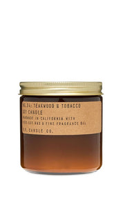 Candle No.4 Teakwood & Tobacco Large