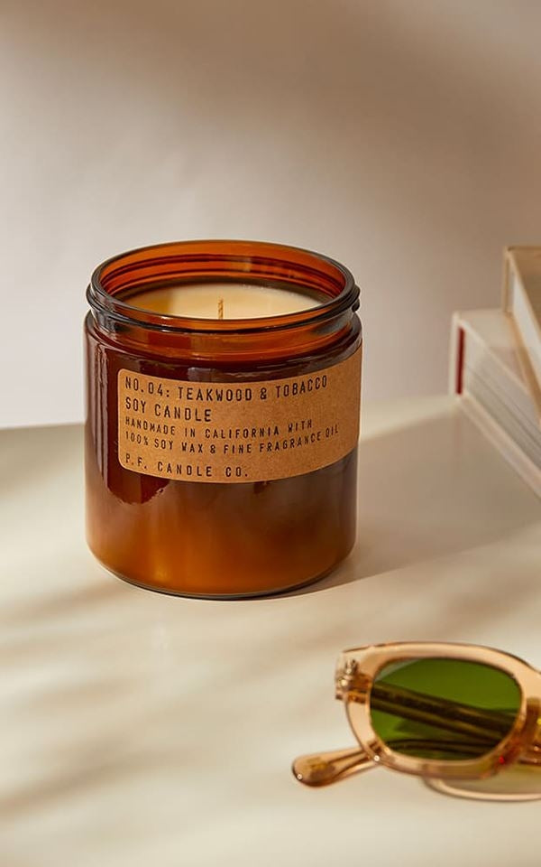 Candle No.4 Teakwood & Tobacco Large