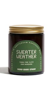 Very Goods Studio Candle Sweater Weather