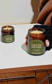 Very Goods Studio Candle Sweater Weather