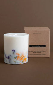 The MUNIO Candle Pillar - Wild Flowers