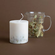 The MUNIO Candle Pillar Linden Flowers