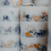 The MUNIO Candle Pillar Mini Wild Flowers