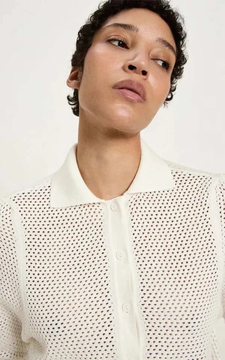 Lanius Cardigan Short-Sleeved