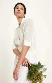 Lanius Cardigan Short-Sleeved