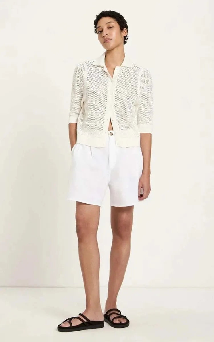 Lanius Cardigan Short-Sleeved