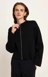 Cardigan with Zip