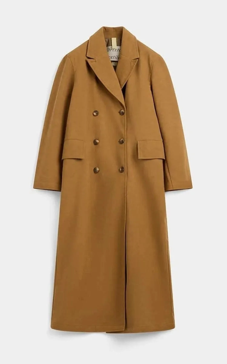 Brixtol Textiles Coat Olivia Faux Suede