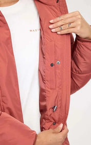 Mazine Coat Puffer Waves Quilt