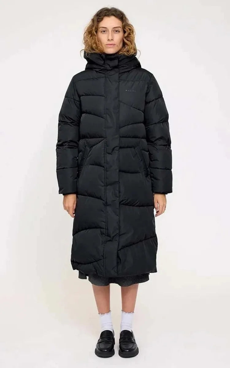 Mazine Coat Puffer Waves Quilt