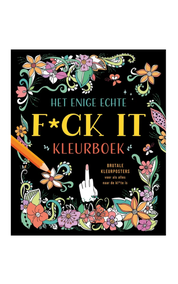 Deltas Het Enige Echte F*ck It Kleurboek