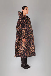 Rainkiss Poncho Dark Leopard