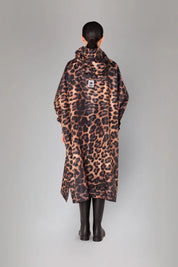 Rainkiss Poncho Dark Leopard