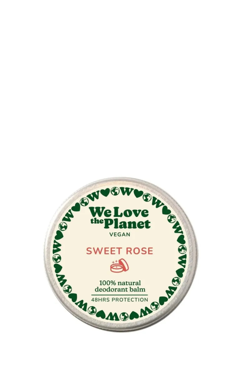 We Love The Planet Deodorant Balm - Sweet Rose