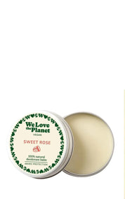 We Love The Planet Deodorant Balm - Sweet Rose