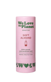 We Love The Planet Deodorant Stick - Soft Almond