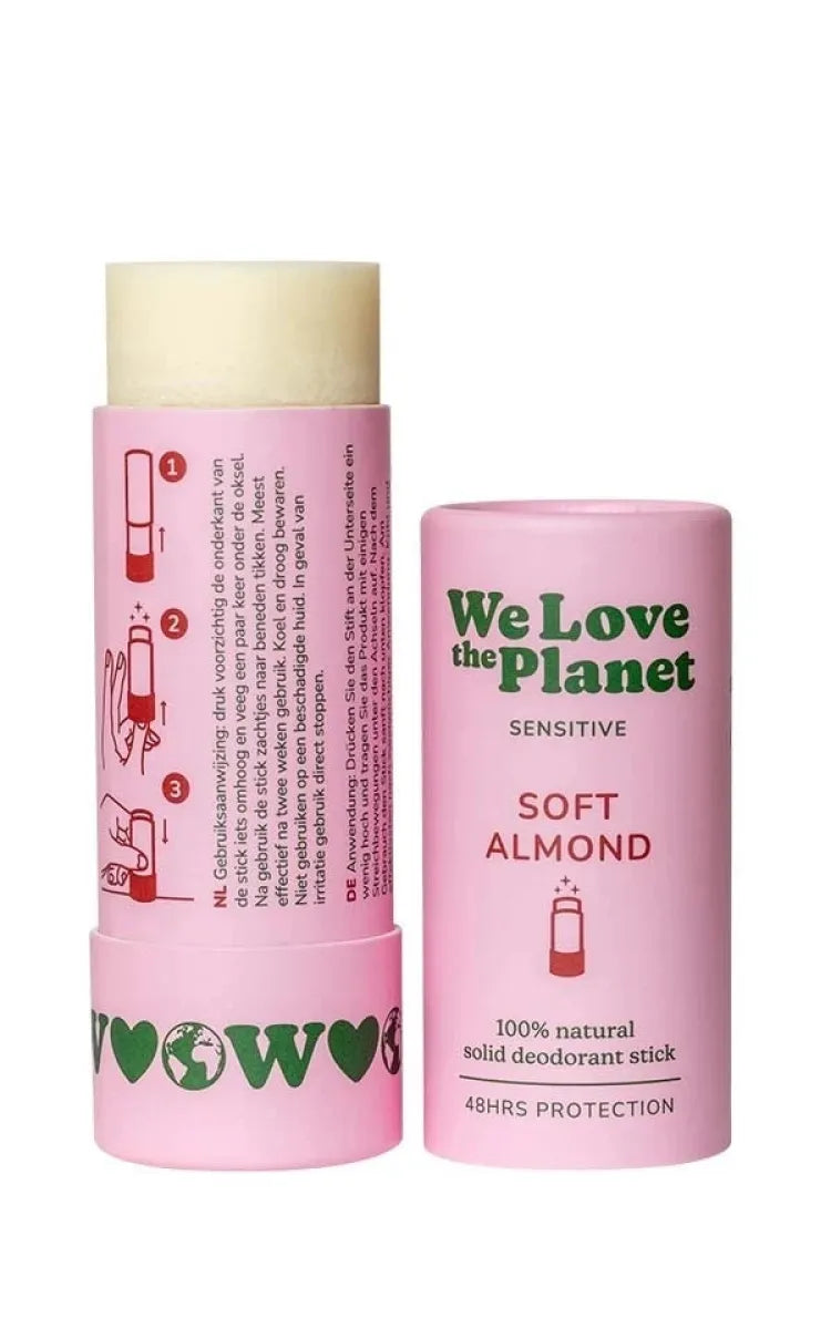 We Love The Planet Deodorant Stick - Soft Almond
