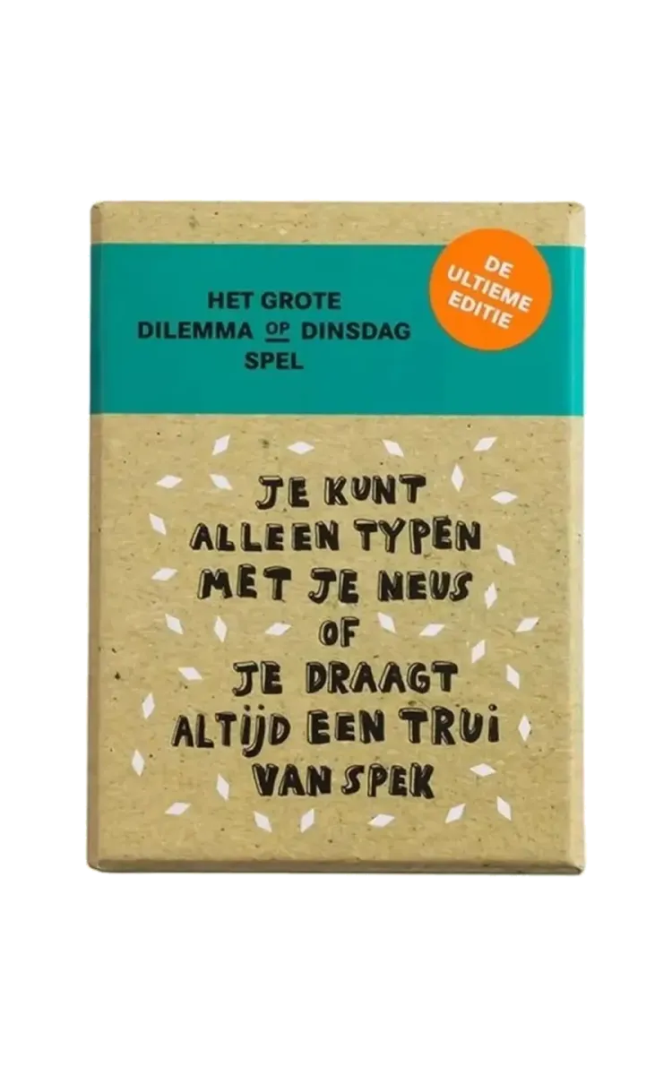Bis Publishers Dilemma op Dinsdag Ultieme Editie