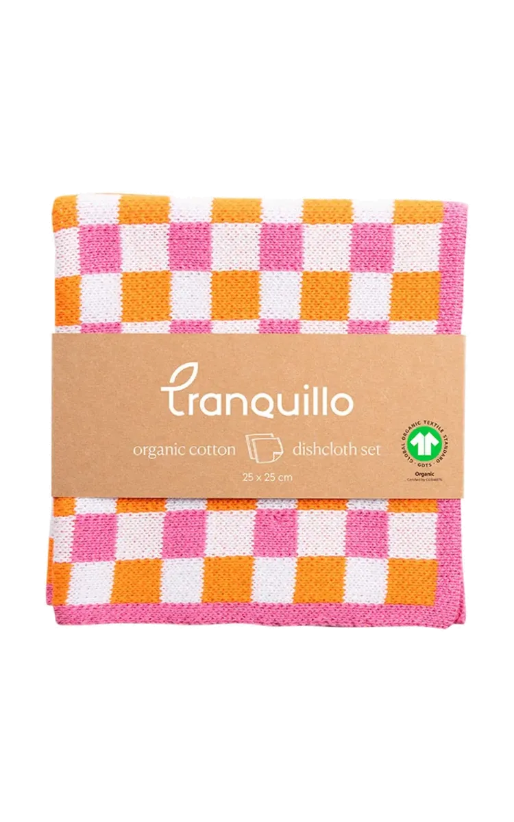 TRANQUILLO Dishcloth Check