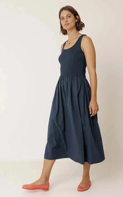 indi & cold Dress Combination Poplin