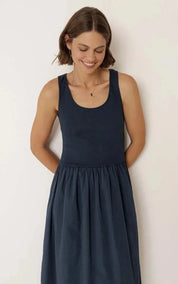 indi & cold Dress Combination Poplin