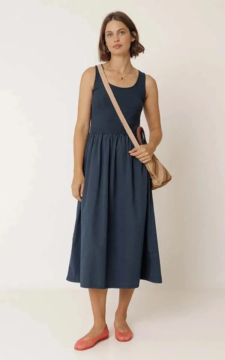 indi & cold Dress Combination Poplin