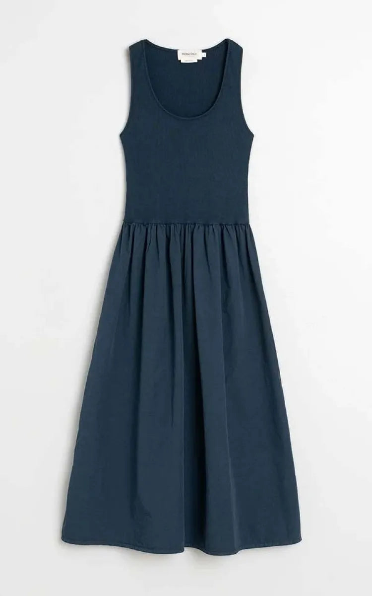 indi & cold Dress Combination Poplin