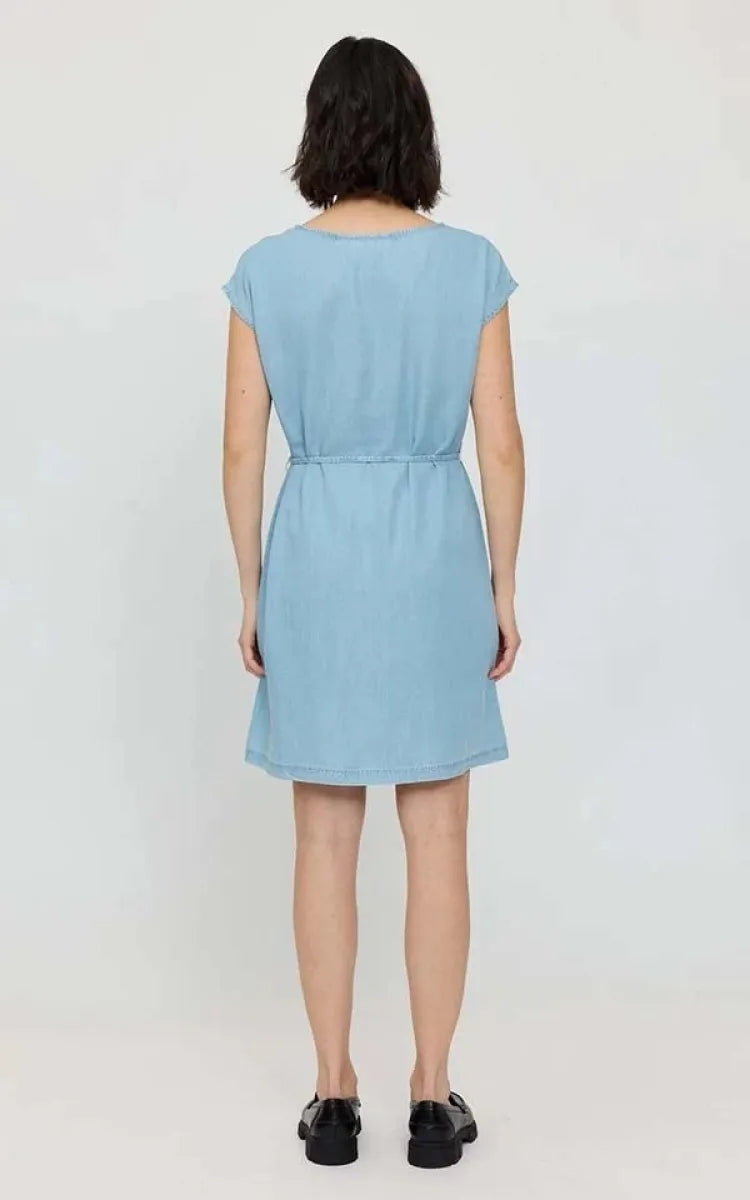 Mazine Dress Denim Sleeveless