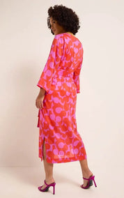 Lanius Dress Graphic Dots Midi