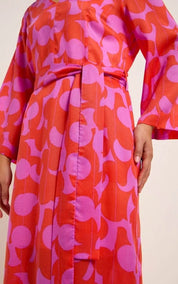 Lanius Dress Graphic Dots Midi
