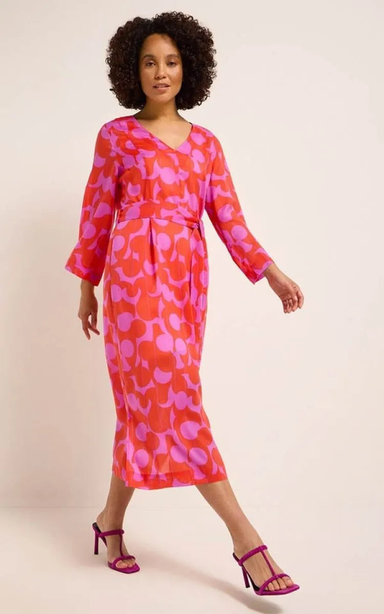 Lanius Dress Graphic Dots Midi