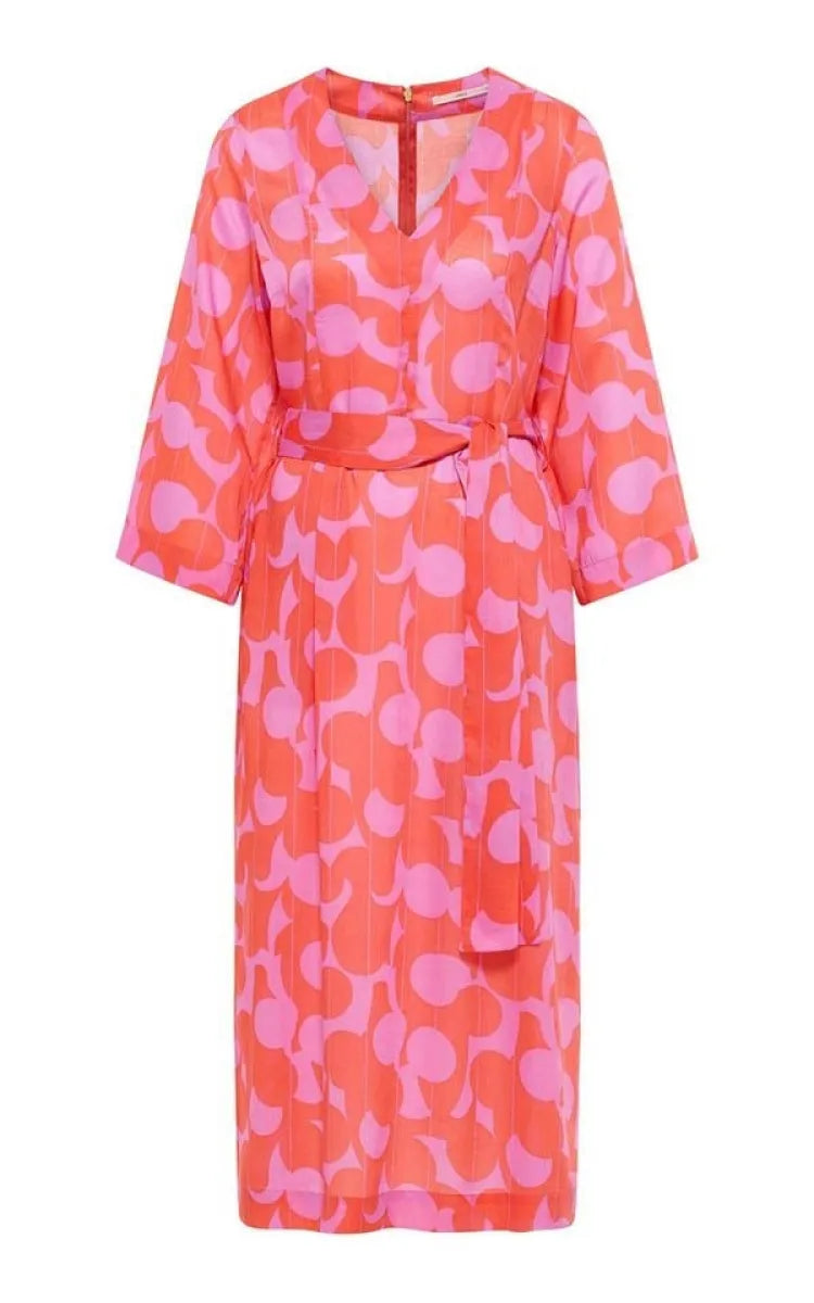 Lanius Dress Graphic Dots Midi