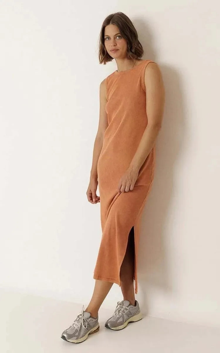 indi & cold Dress Maxi