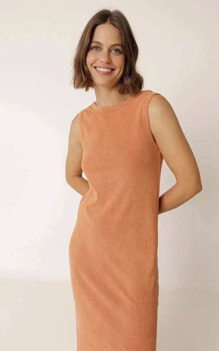indi & cold Dress Maxi