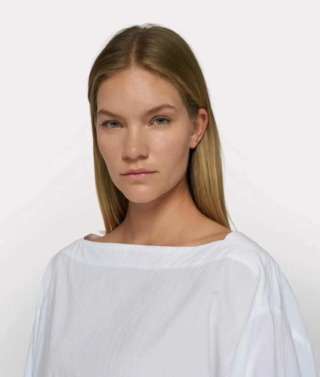 10DAYS Blouse Boatneck Poplin