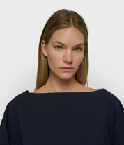 10DAYS Blouse Boatneck Poplin