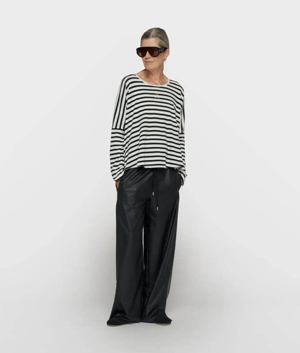 10DAYS Long Sleeve Tee Modal Stripes