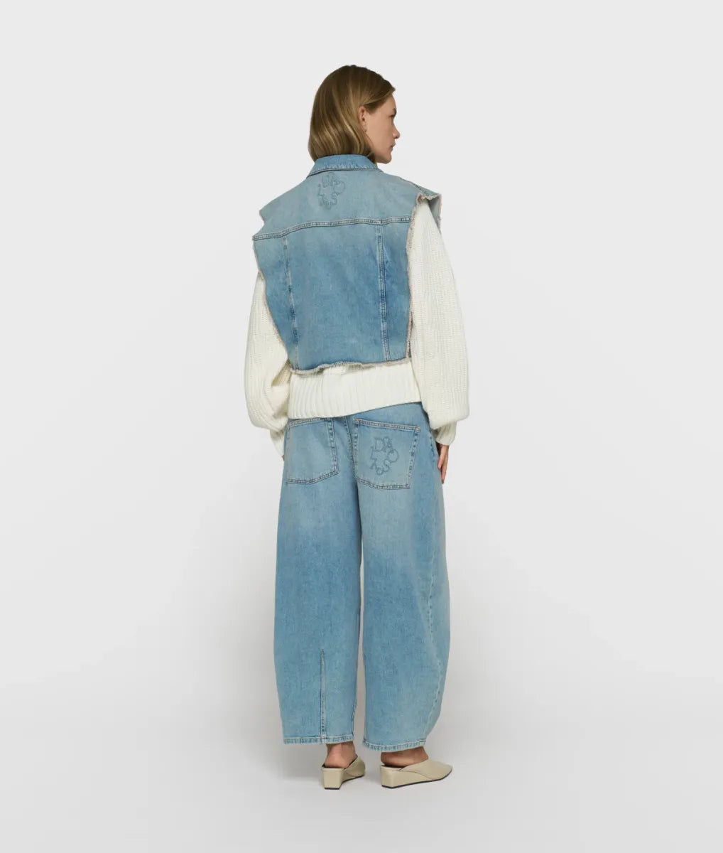 10 Days Wide Tapered Denim Pants
