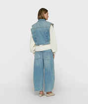 10 Days Wide Tapered Denim Pants