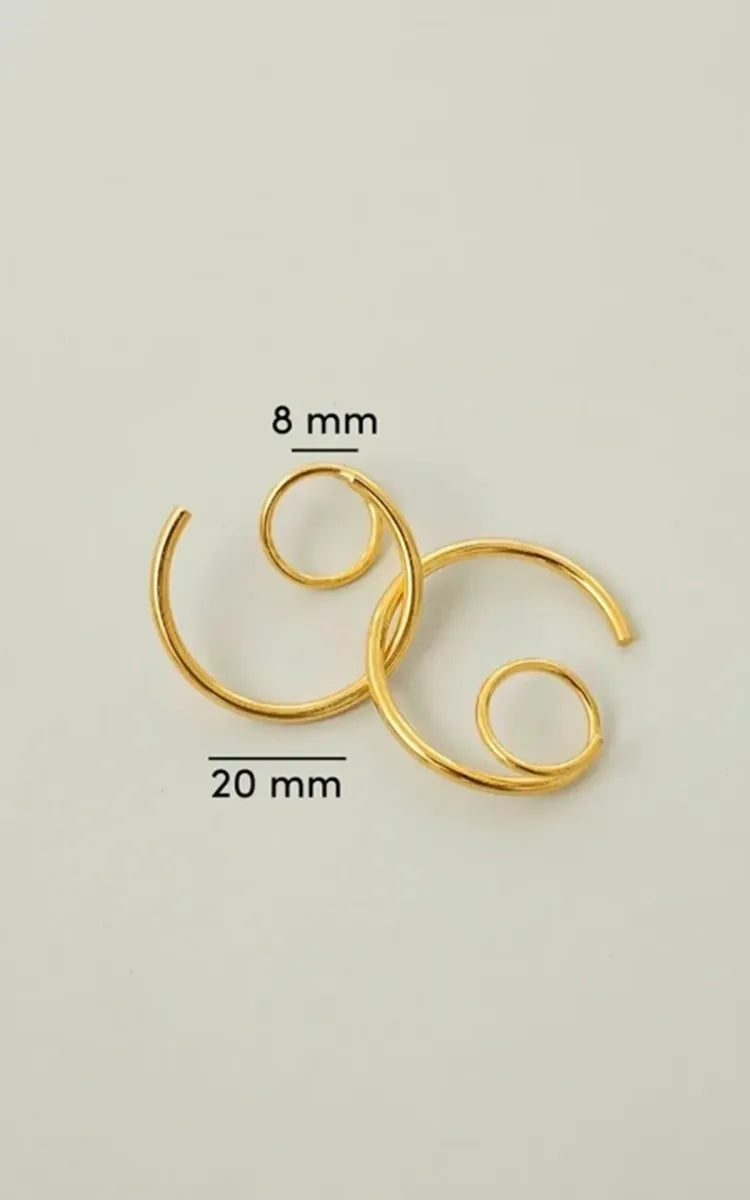MIAB Jewels Earrings The Big Twister