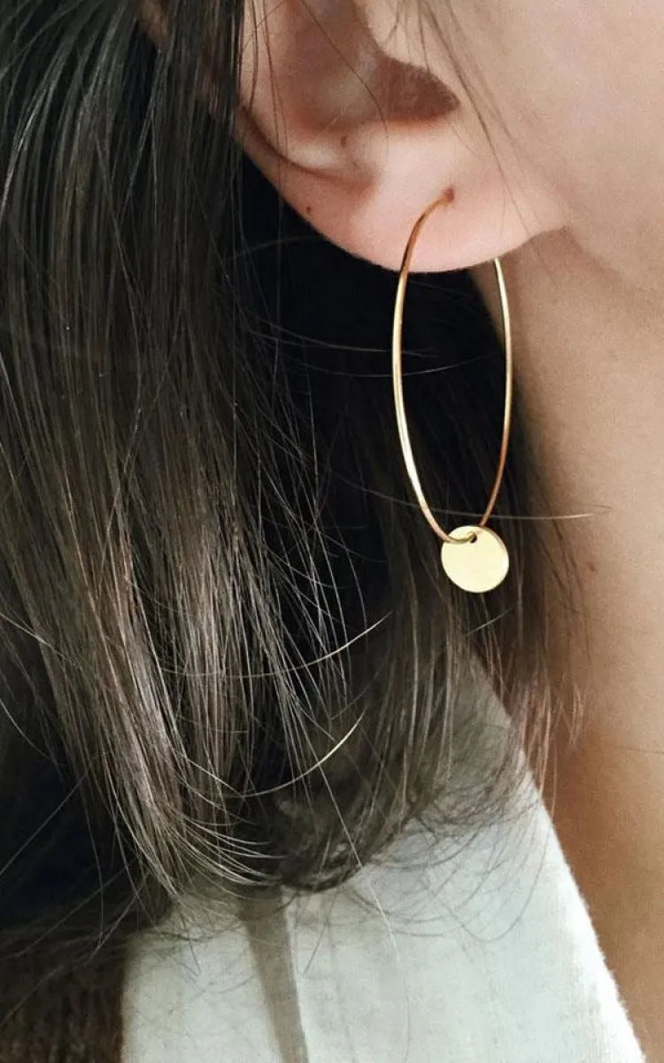 Essyello Earrings Hoops Full Circle