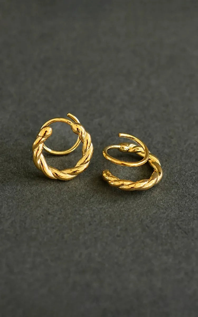 MIAB Jewels Earrings Twisted Twister