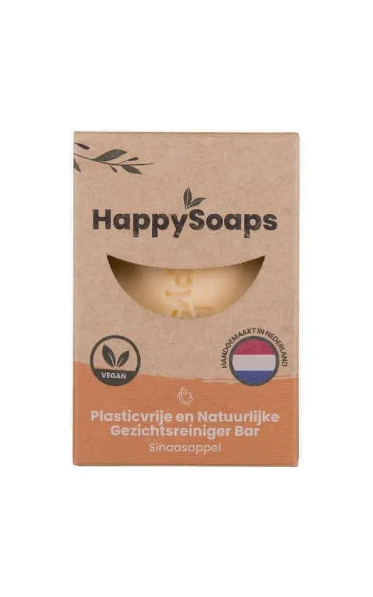 HappySoaps Facial Cleanser Bar - Orange