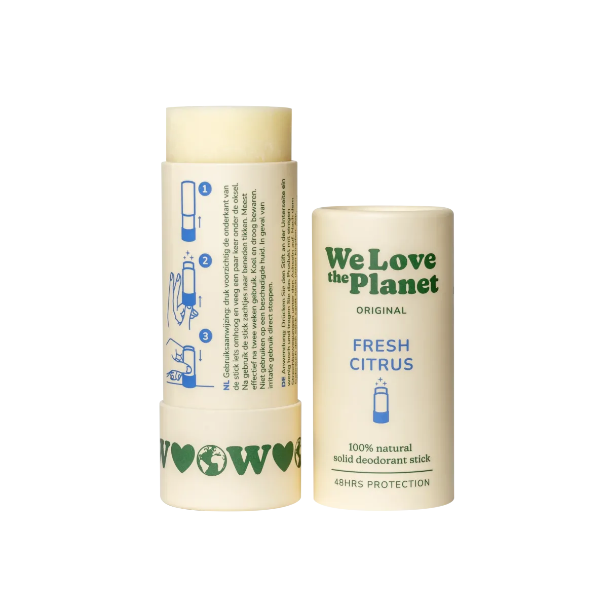 We Love The Planet Deodorant Stick - Fresh Citrus