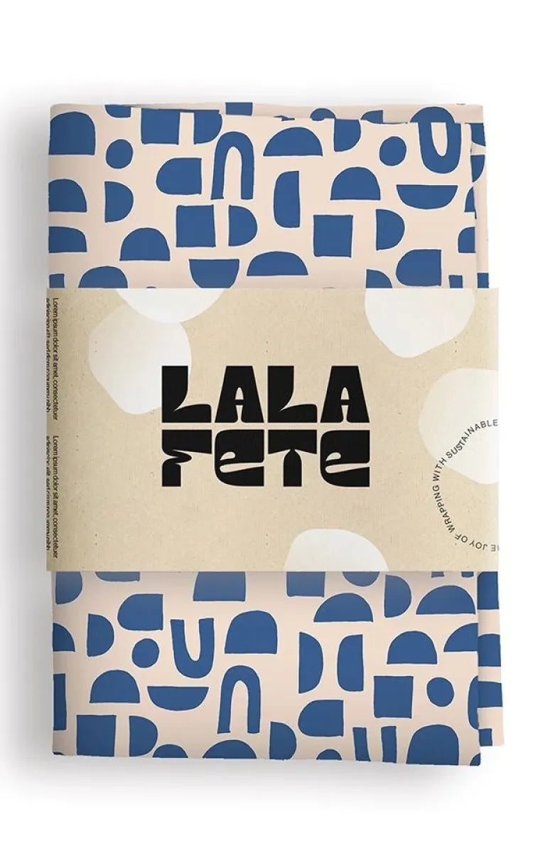 Lala Fete Gift Wrap - Arched Confetti