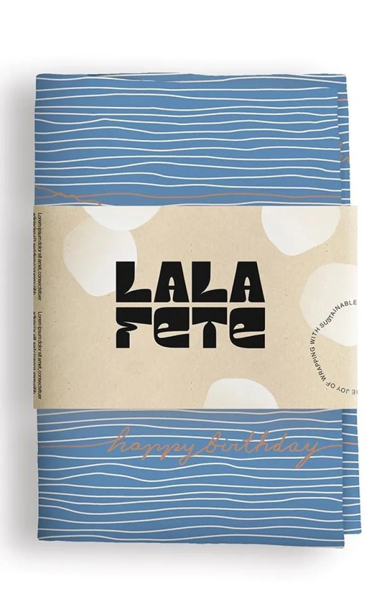 Lala Fete Gift Wrap - Happy Birthday