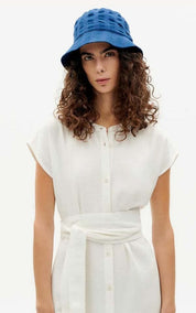 Hat Yelle Big Seersucker