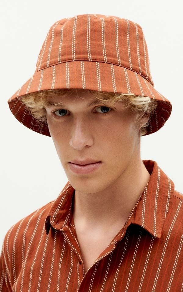 Hat Yelle Stripes Toasted Delhi